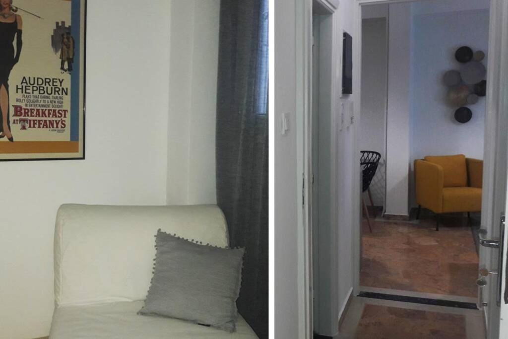 Ferienwohnung Elegant & Charming Apt. In The Hilton Area Athen Exterior foto